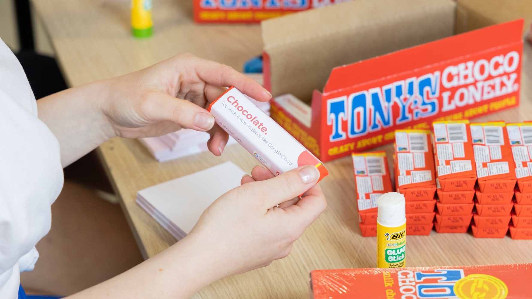 Tony's Chocolonely personalieren