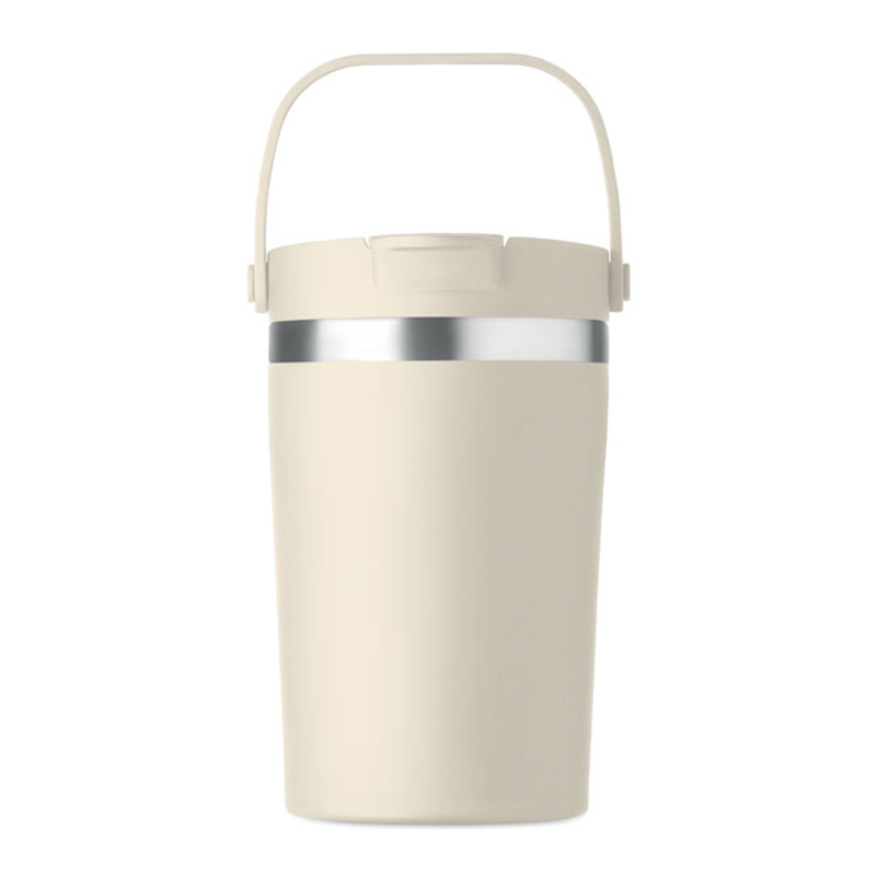 Doppelwandiger Becher mit Strohhalm - Bild 10