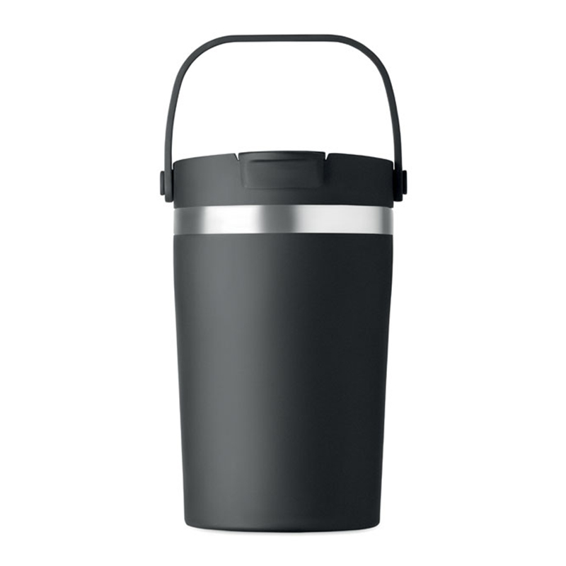 Doppelwandiger Becher mit Strohhalm - Bild 11