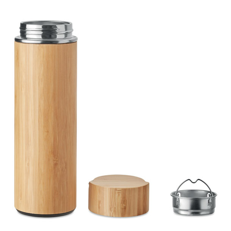 Doppelwandige Bambusflasche - Bild 3