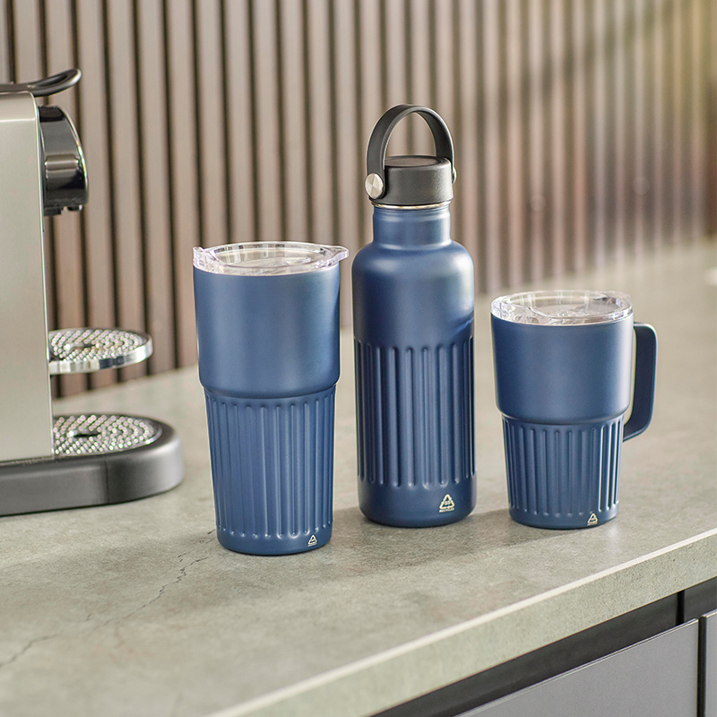 Recycelter Edelstahl-Thermobecher to go - Bild 4