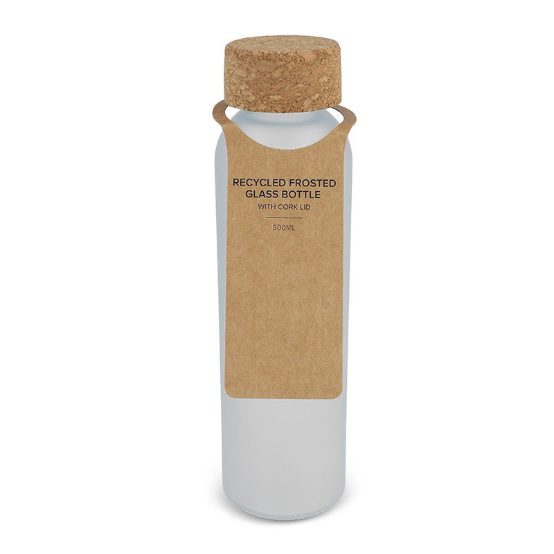 Flasche aus Milchglas - Bild 2