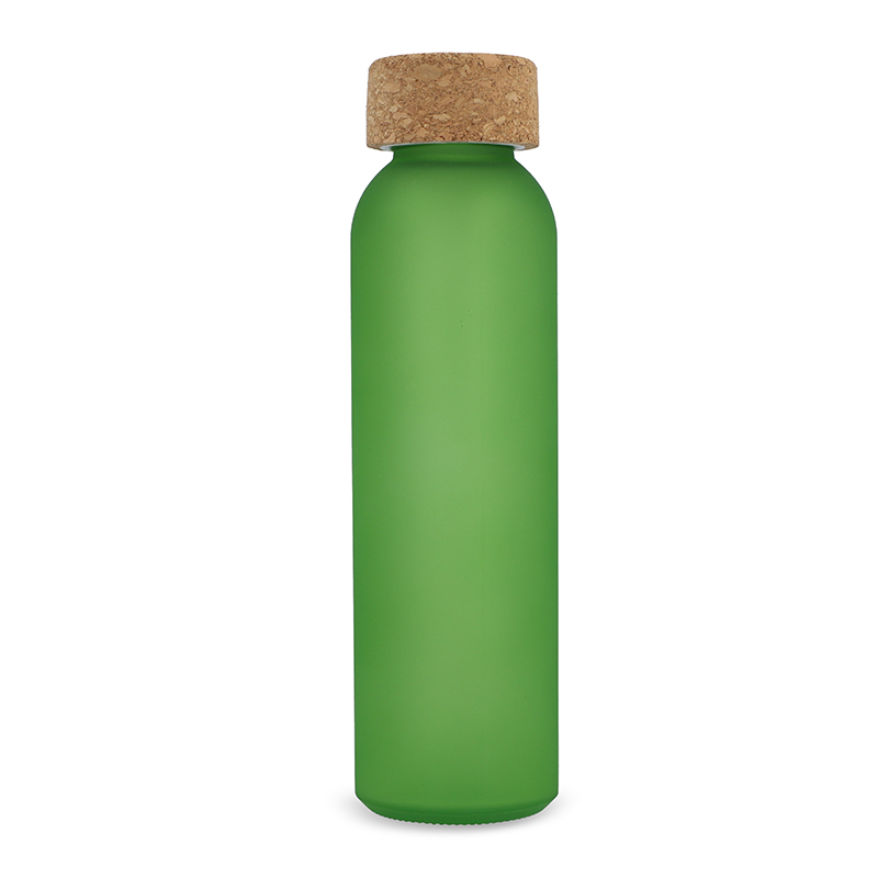 Flasche aus Milchglas - Bild 4