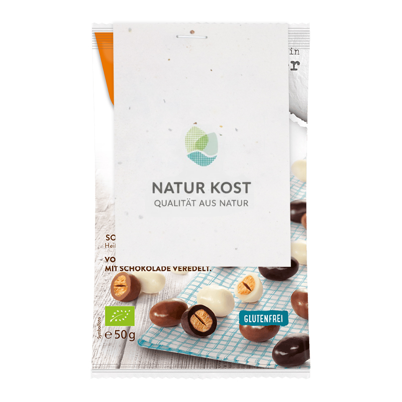 Bio-Snackmix mit Sojabohnen