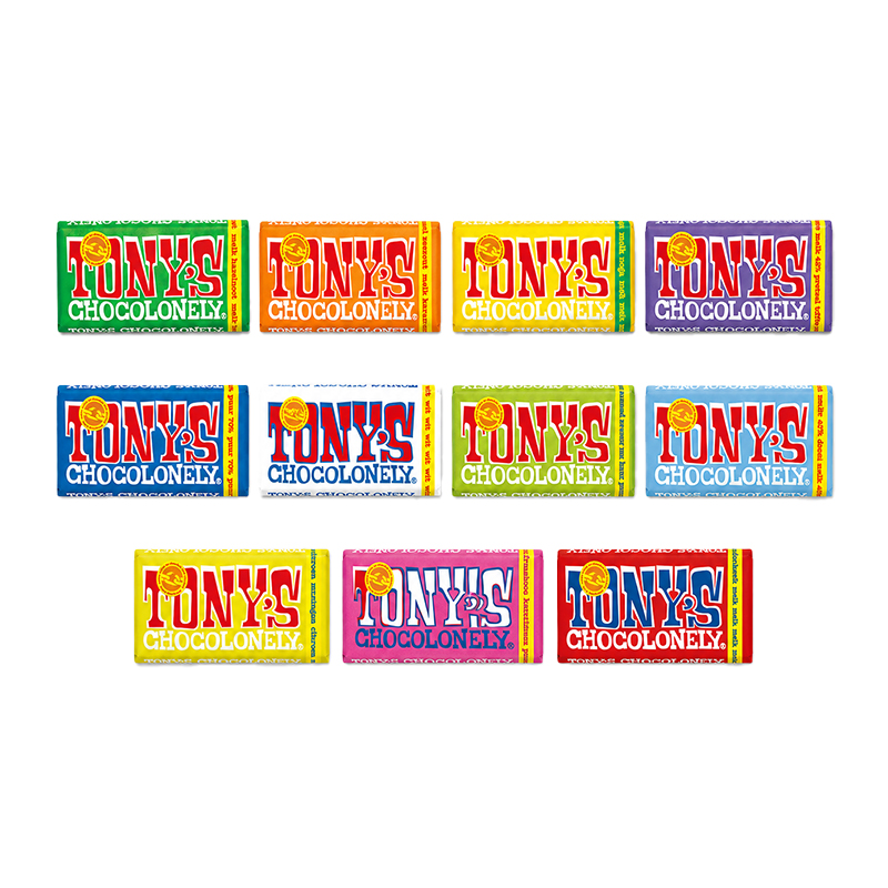 Tony's Chocolonely (180 Gr.) Banderole mit eigenem Design - Bild 16