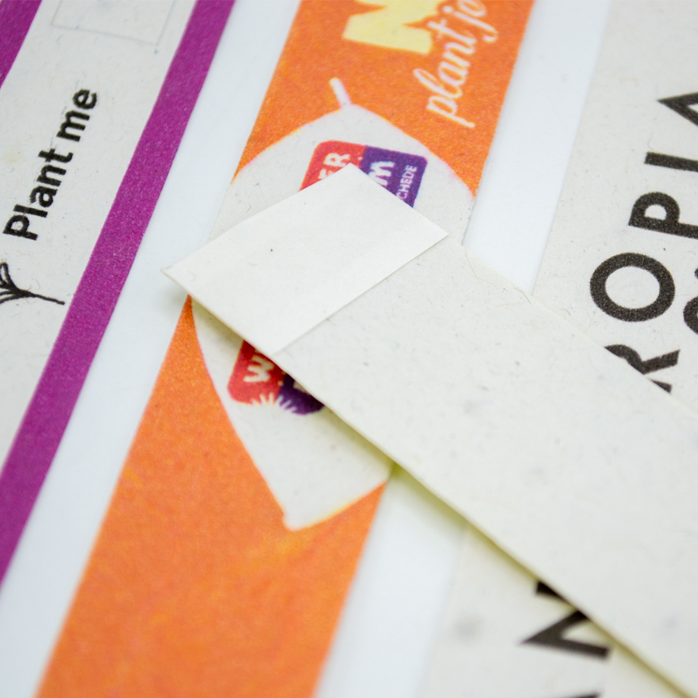 Samenpapier Festivalbändchen | 200 gr./m2 - Bild 4