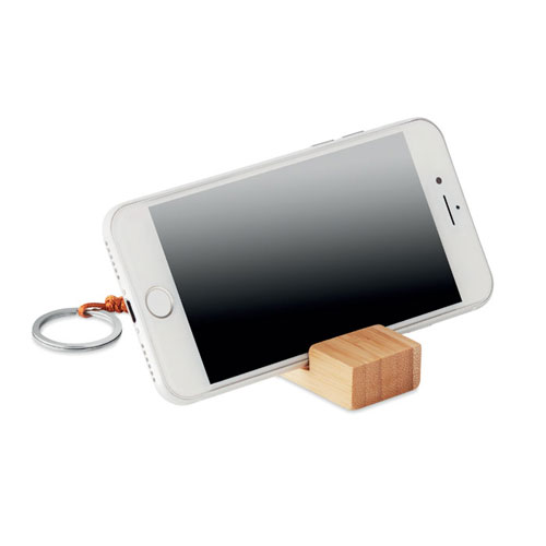 Bambus Schlüsselanhänger | Telefonständer - Image 2