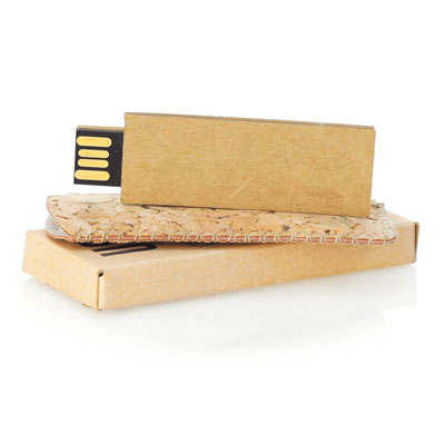 USB 16GB in Korktasche - Bild 2