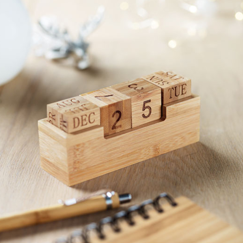 Tischkalender Bambus - Bild 3
