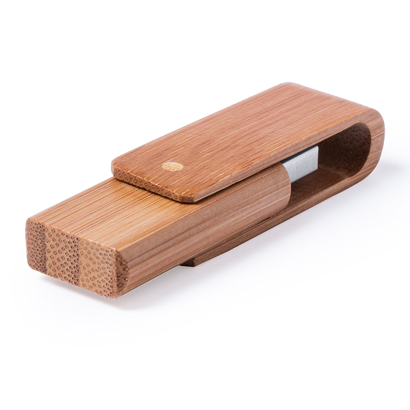 USB aus Bambus und Holz - Bild 2