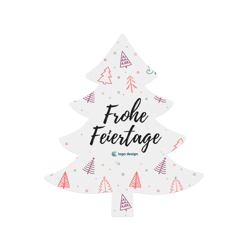 Samenpapier Weihnachtsbaum