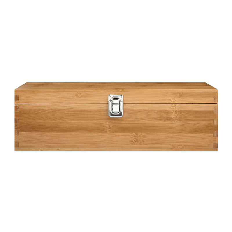 Bambusbox mit Weinset - Bild 2