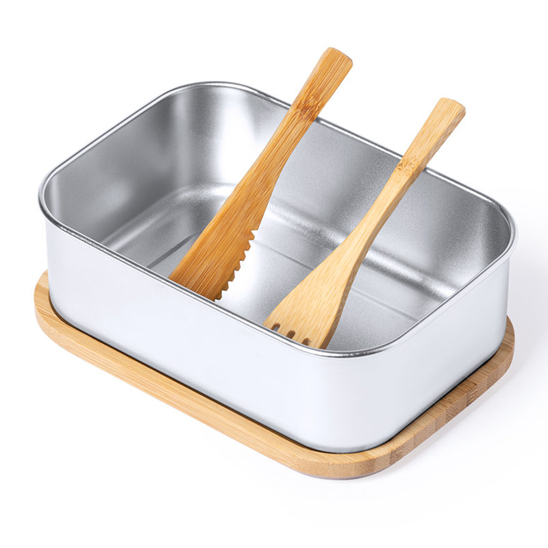 Lunchbox aus Bambus und Edelstahl - Bild 4