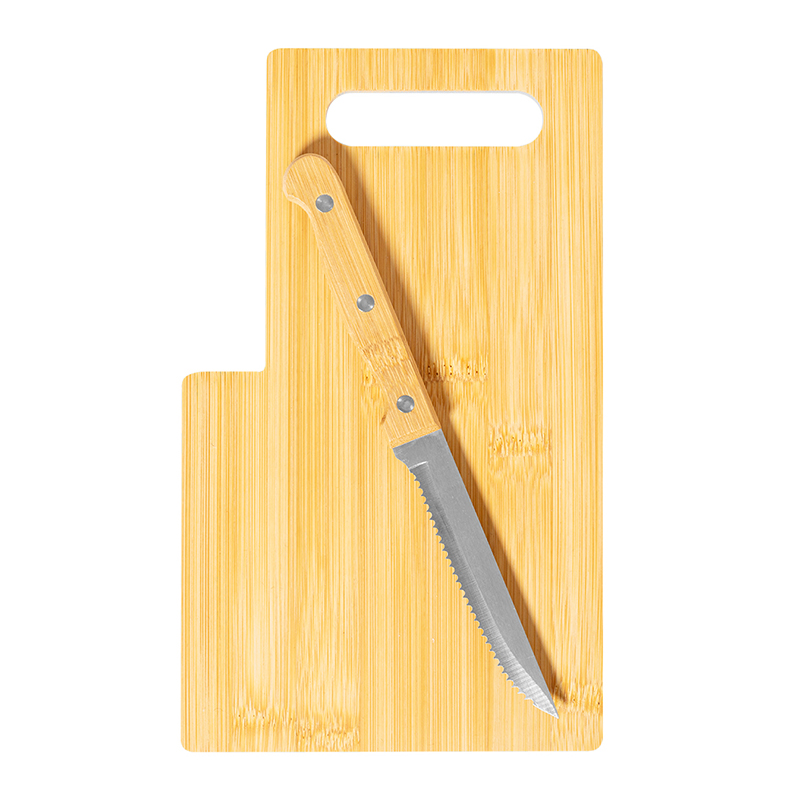 Schneidebrett mit Sägemesser - Bild 2