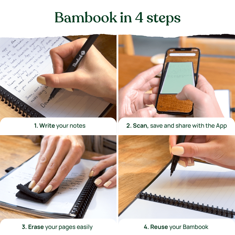 Bambook notepad A5 - Bild 2