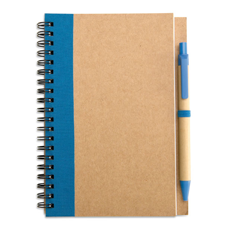 Recyceltes Notizbuch mit Kugelschreiber - Bild 7