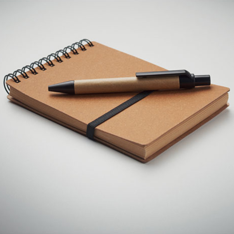 Kleines Notizbuch mit Stift - Bild 4