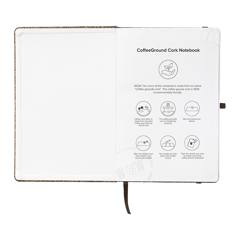 Notizbuch Kaffeesatz A5 - Bild 3