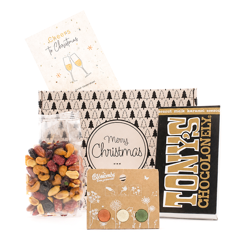 Briefkastengeschenk Blühender Weihnachtsgruß