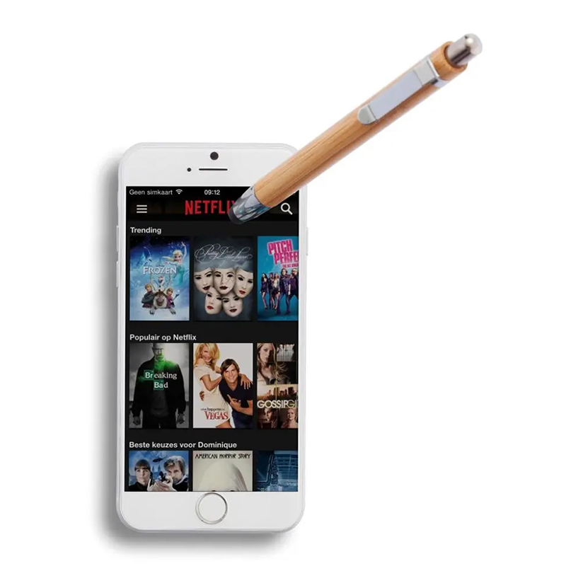 Bambus-Kugelschreiber Stylus - Bild 4