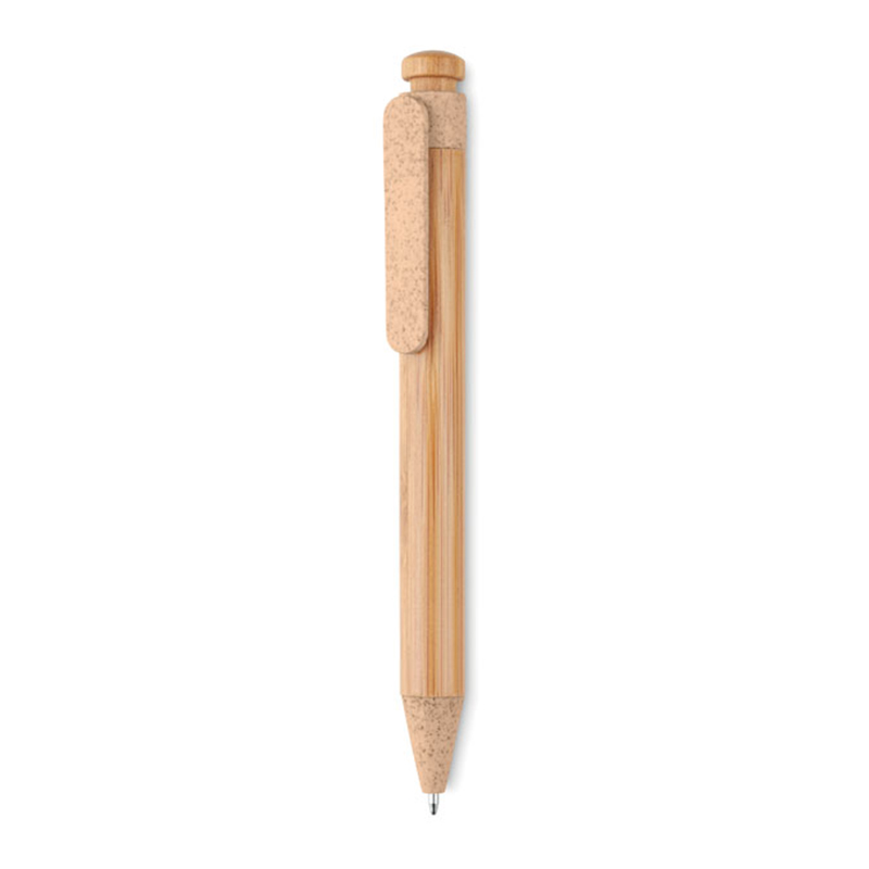 Stift aus Weizenstroh und Bambus | gravieren - Bild 5