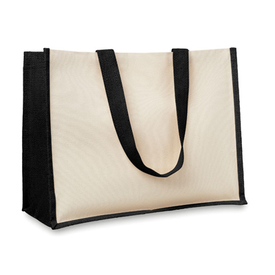 Einkaufstasche Canvas und Jute  - Bild 5
