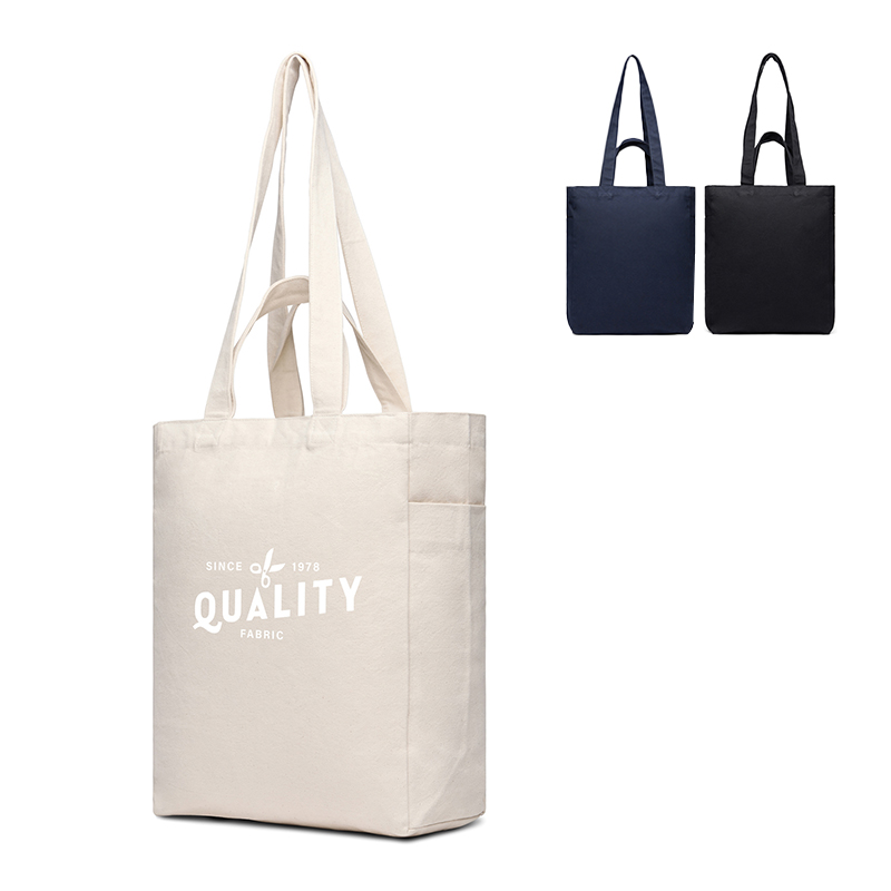 Canvas-Tasche mit Reißverschluss