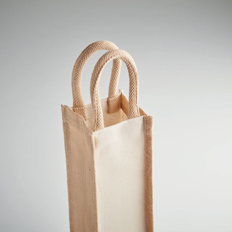 Wein-Geschenktasche aus Canvas - Bild 2