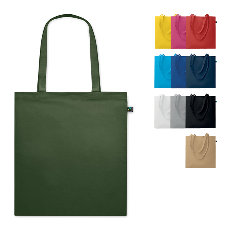 Fairtrade-Tragetasche farbig | unbedruckt