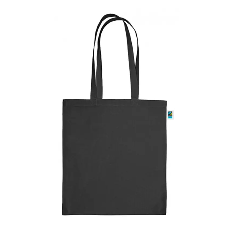 Tragetasche Fairtrade schwarz - Bild 2