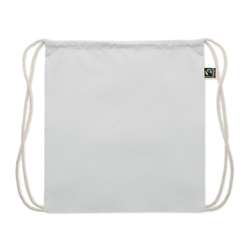 Fairtrade-Baumwoll-Kordelzugtasche - Bild 12
