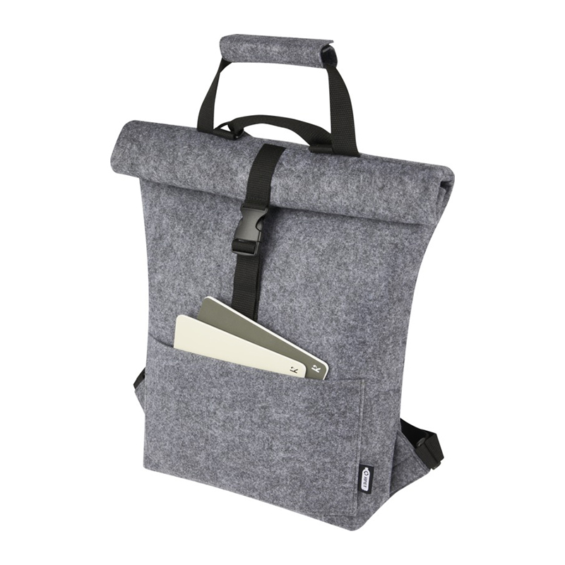Fahrradtasche aus recyceltem Filz - Bild 4