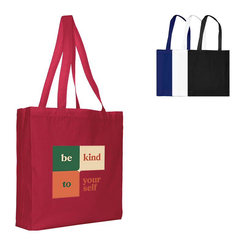 Farbige Baumwoll-Shopper