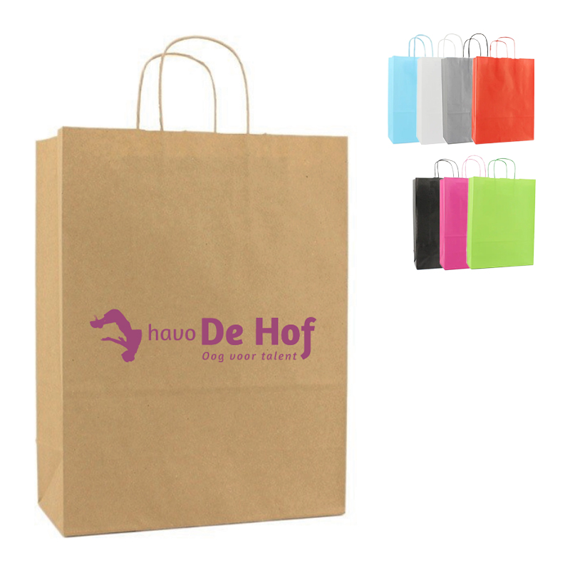 Farbige Papiertasche M | 100 gr./m2 - Bild 2