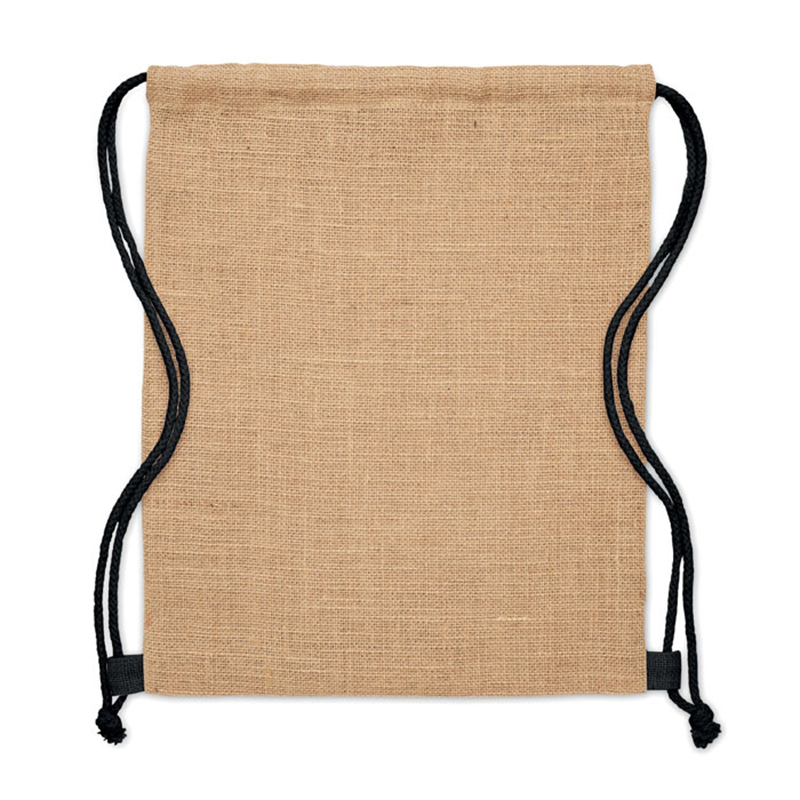 Juterucksack mit Kordelzug - Bild 5