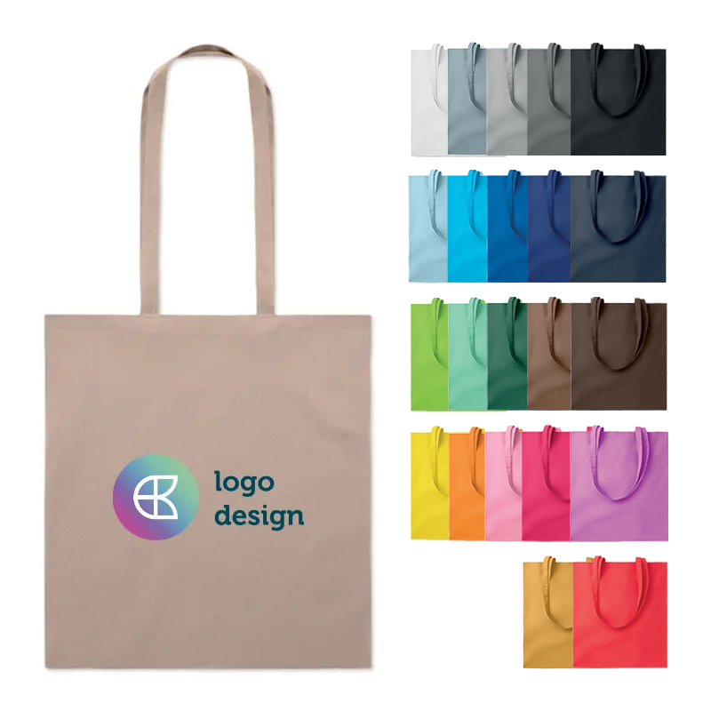 Gefärbte Baumwolltasche