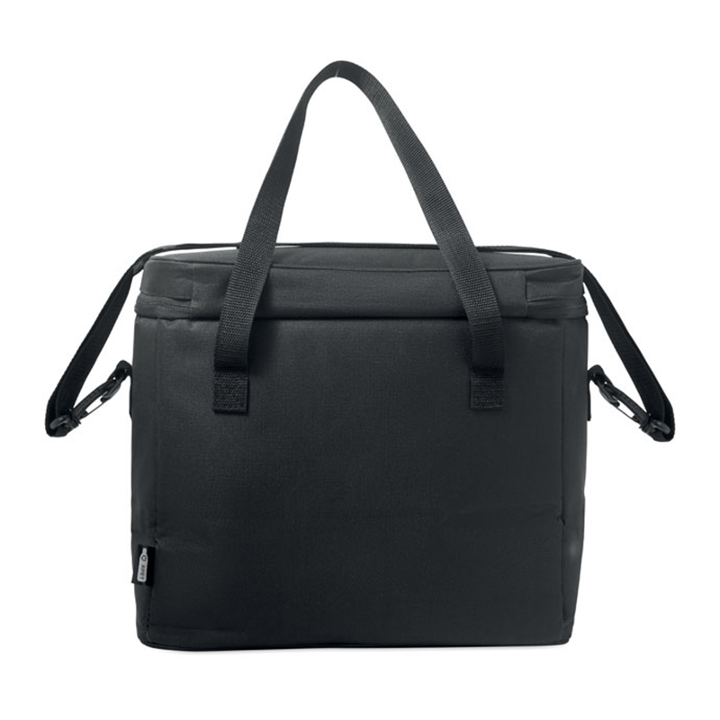 Schwarze RPET-Kühltasche - Bild 5