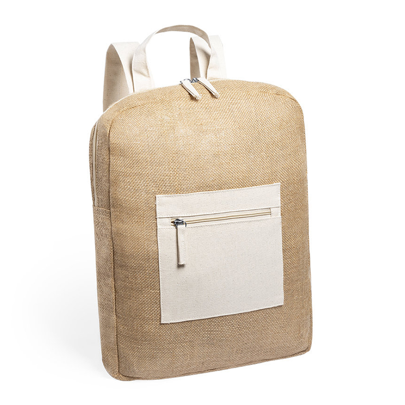 Rucksack aus Jute - Bild 3
