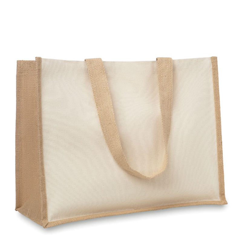 Einkaufstasche Canvas und Jute - Bild 2