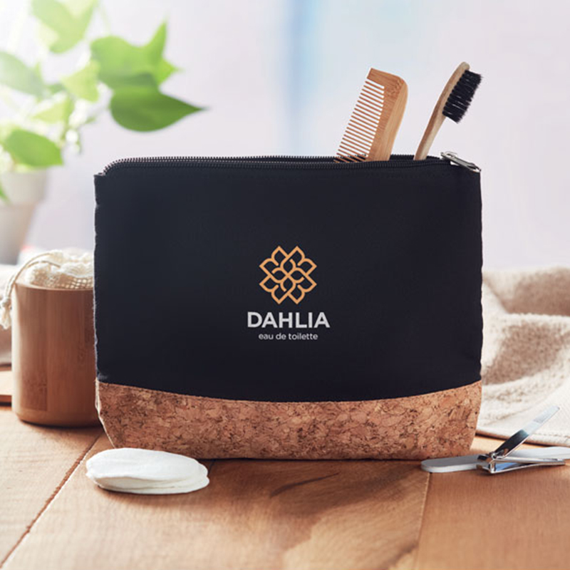 Kulturtasche Kork und Baumwolle - Bild 2