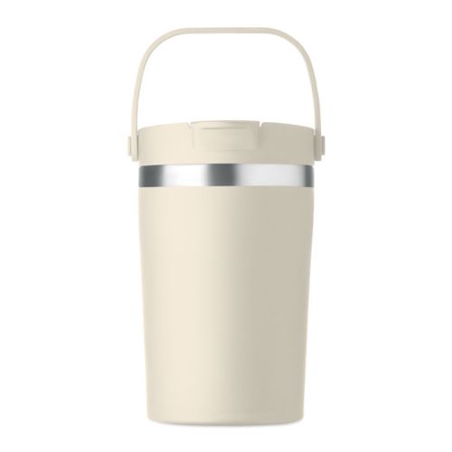 Doppelwandiger Becher mit Strohhalm - Bild 10