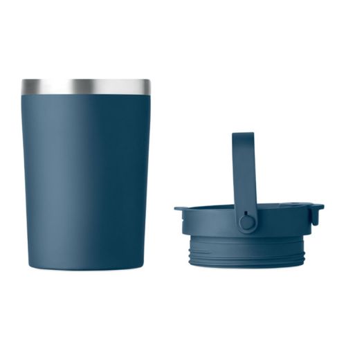 Doppelwandiger Becher mit Strohhalm - Bild 5
