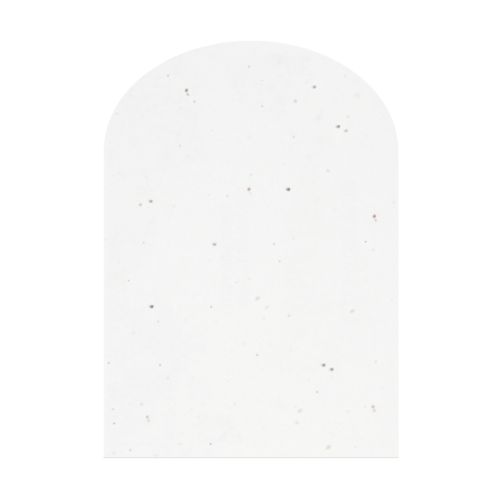 Halbrunde Samenpapier Karte - Bild 2