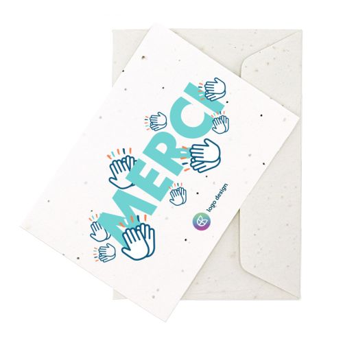 Samenpapier Karte DIN A5 - Bild 1