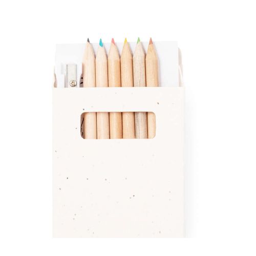 Samenpapierbox mit Stiften - Bild 3
