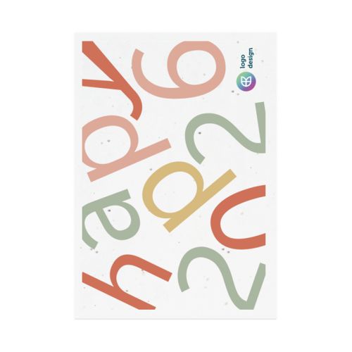 Samenpapier Weihnachtskarte A5 - Bild 3