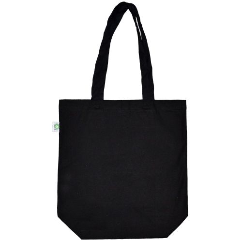 Fairtrade Shopper Canvas schwarz - Bild 2