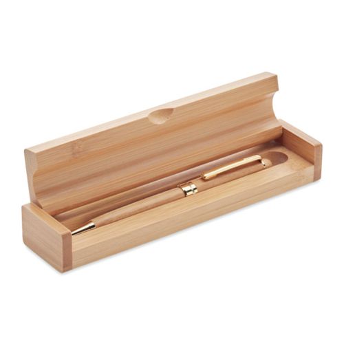 Bambus Kugelschreiber in Geschenkbox - Bild 2