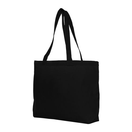 Canvas Shopper groß schwarz - Bild 3