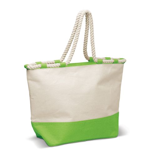Canvas Tasche mit Kordelgriffen - Bild 4